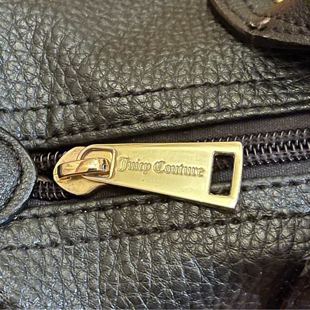 Juicy Couture “Charm School” Black Satchel - Picture 10 of 16